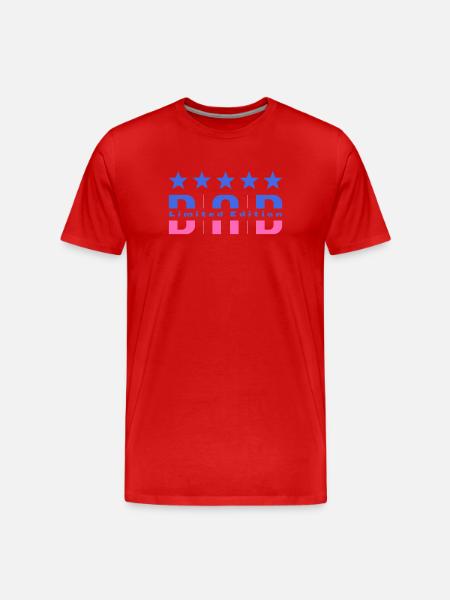 Papa Édition Limitée - T-shirt bio Premium Homme - rouge