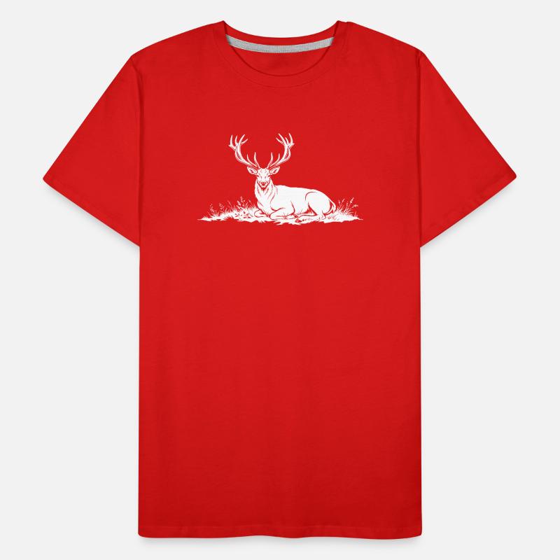 Deer Men's Premium Organic T-Shirt