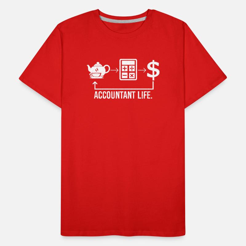 Vie comptable T-shirt bio Premium Homme