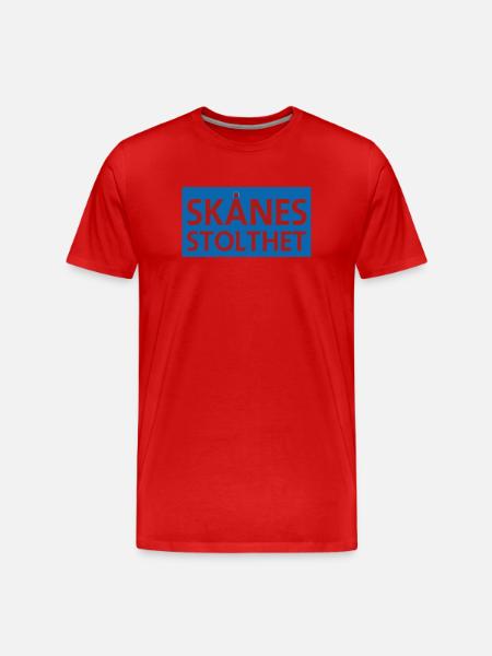 Skåne's pride - Men's Premium Organic T-Shirt - red