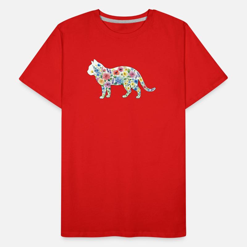 Spring Cat Men's Premium Organic T-Shirt