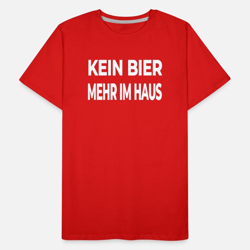 Bier Männer Premium Bio T-Shirt