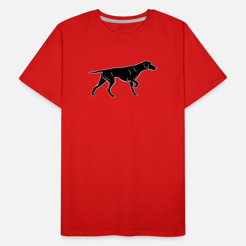 pointer Men's Premium Organic T-Shirt