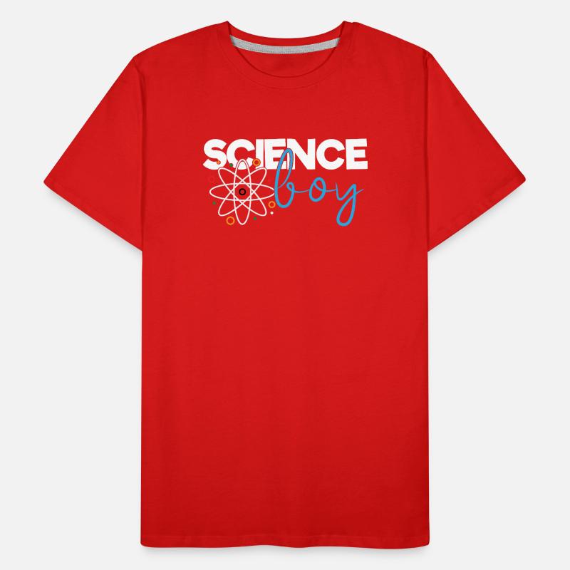 Science Boy Männer Premium Bio T-Shirt