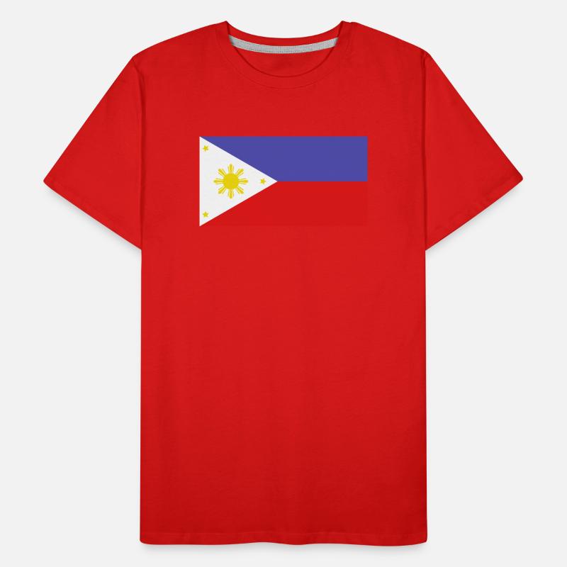 Drapeau philippin T-shirt bio Premium Homme