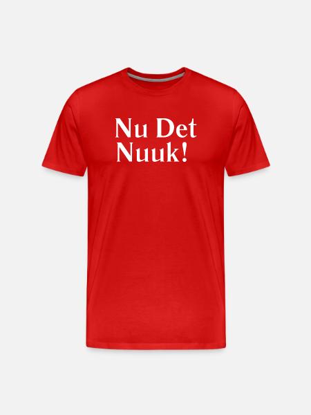 Nu Det Nuuk - Men's Premium Organic T-Shirt - red