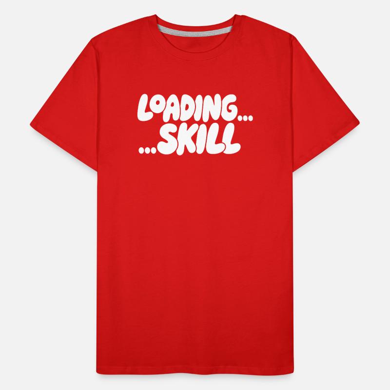 Loading Screen Skill Aesthetics Men's Premium Organic T-Shirt