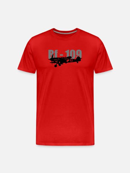 bf_109 - T-shirt bio Premium Homme - rouge