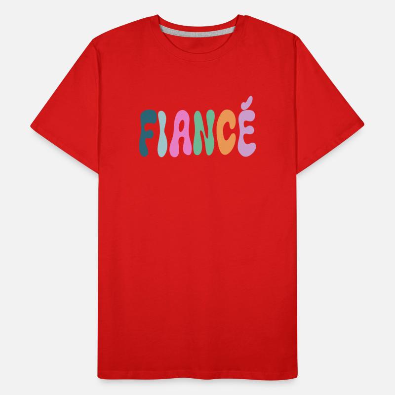 Bräutigam Männer Premium Bio T-Shirt