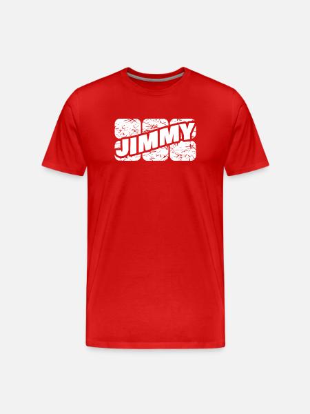 Pied-de-biche - T-shirt bio Premium Homme - rouge