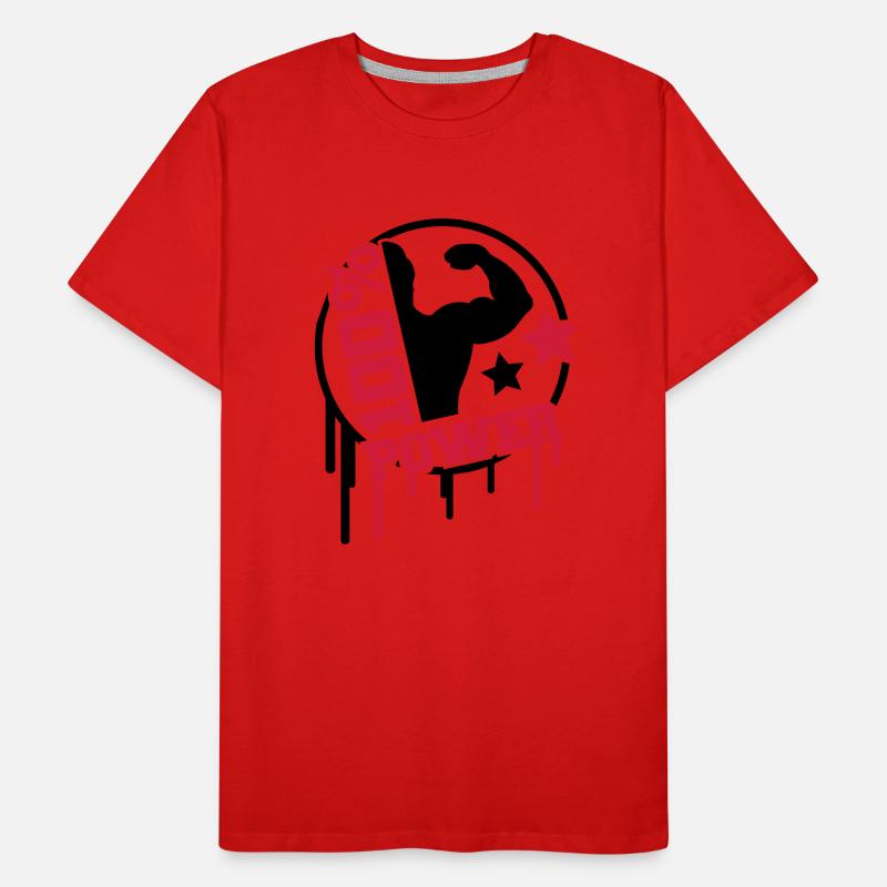 power_100_splat_co2 T-shirt bio Premium Homme