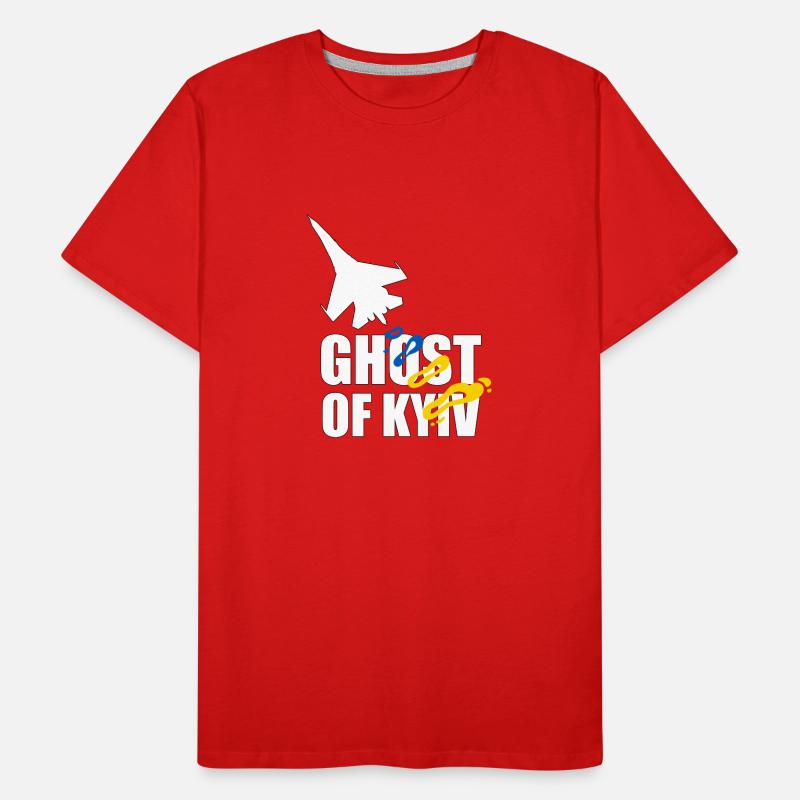 Geist von Kiew Männer Premium Bio T-Shirt