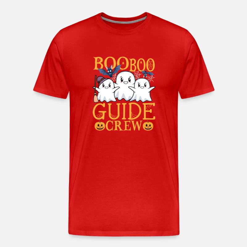 Guide Tourguide Spruch - Männer Premium Bio T-Shirt - Rot