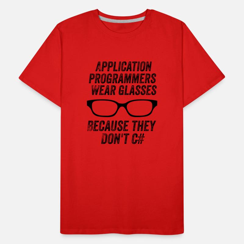 Funny Programmers Men's Premium Organic T-Shirt