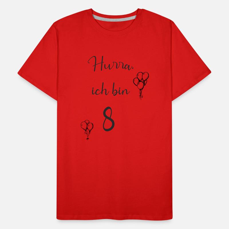 8 Männer Premium Bio T-Shirt