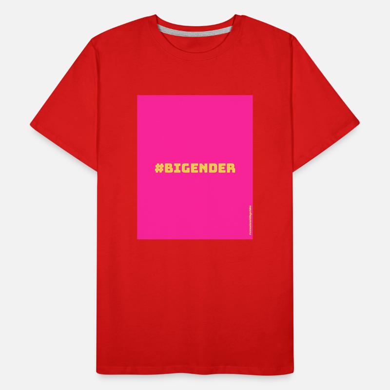 Bigender Männer Premium Bio T-Shirt