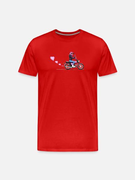 Samson Fille - T-shirt bio Premium Homme - rouge