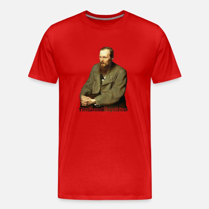 Der Großinquisitor - Männer Premium Bio T-Shirt - Rot