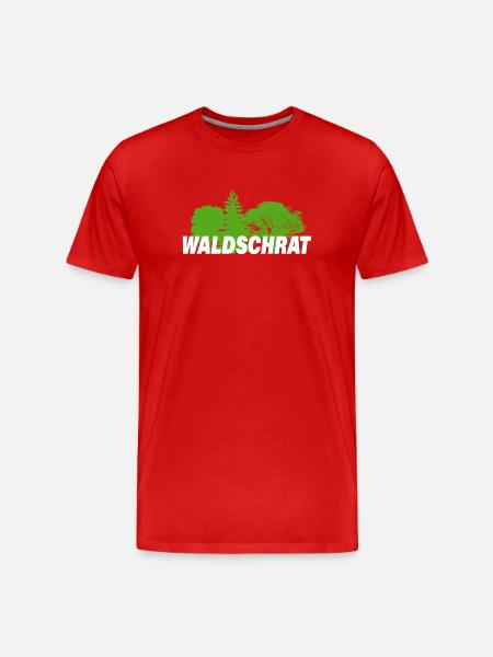 WALDSCHRAT - Männer Premium Bio T-Shirt - Rot