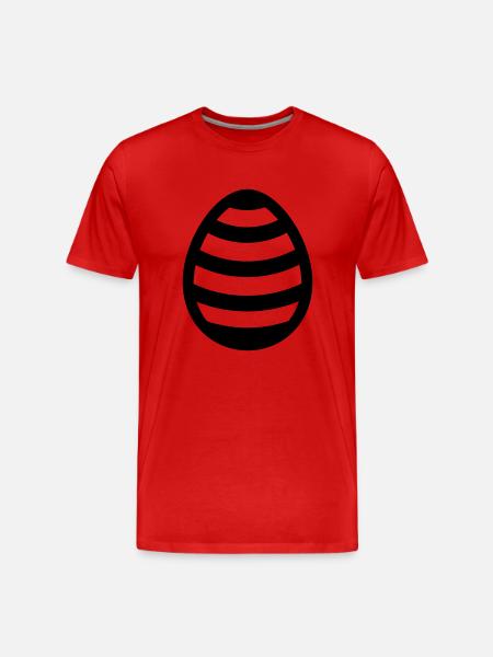 Oeuf - T-shirt bio Premium Homme - rouge