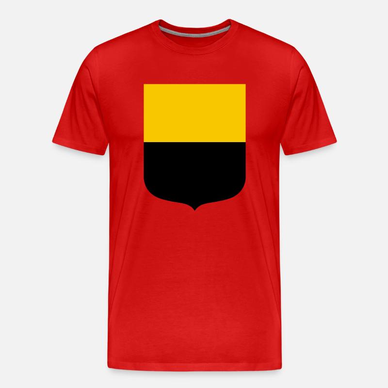 Sachsen-Anhalt - Männer Premium Bio T-Shirt - Rot