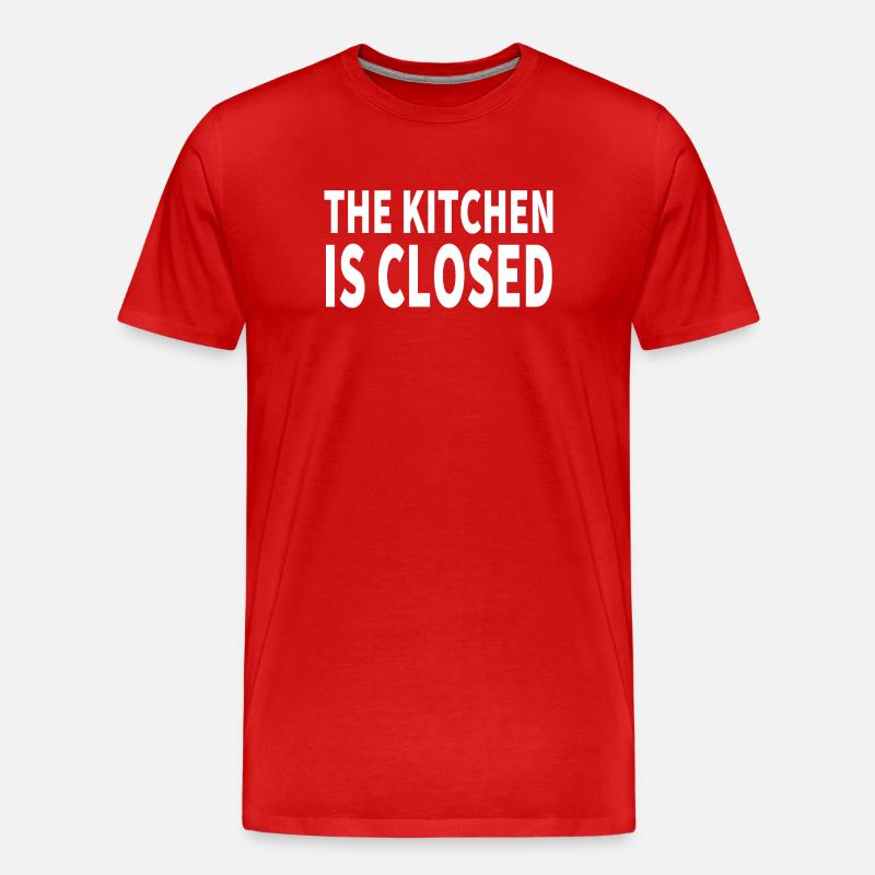 Kuchen - Männer Premium Bio T-Shirt - Rot
