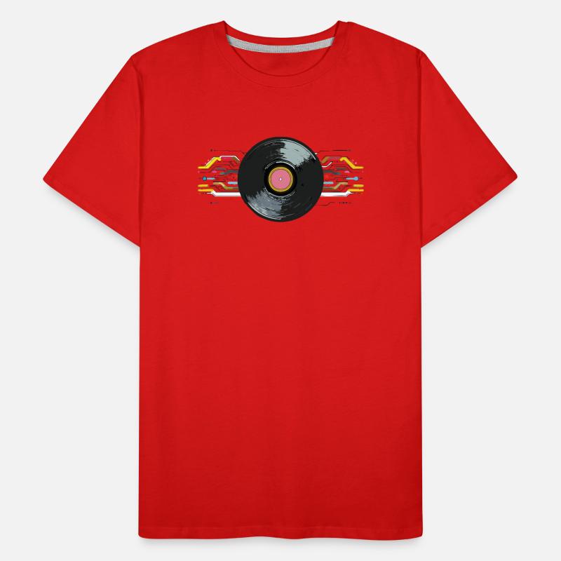 Vinyl_2 T-shirt bio Premium Homme