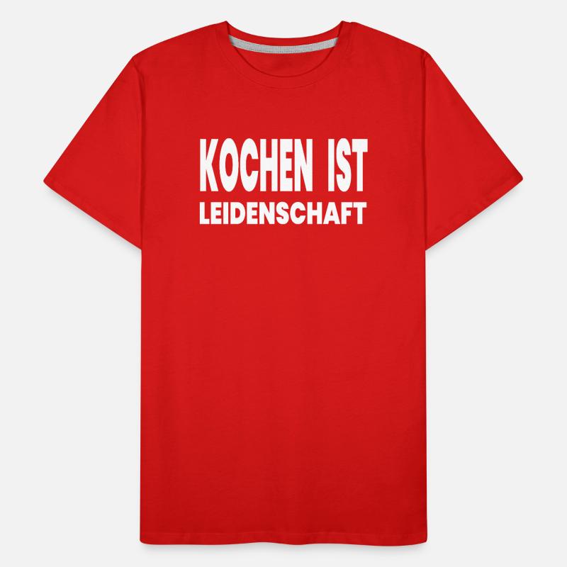 Kochen Männer Premium Bio T-Shirt