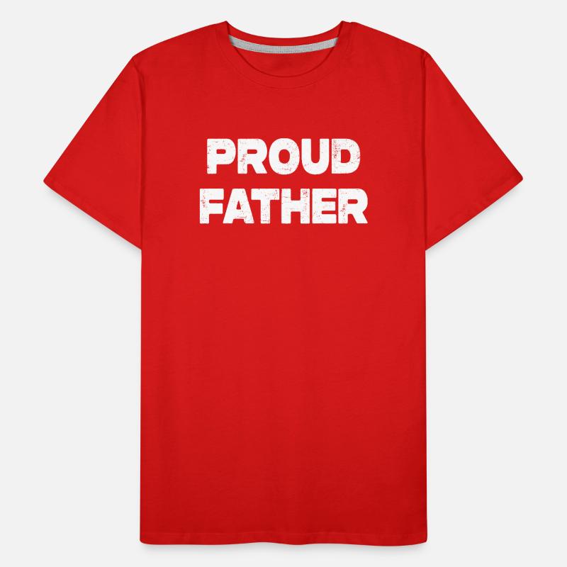 Fier Père Emblème T-shirt bio Premium Homme