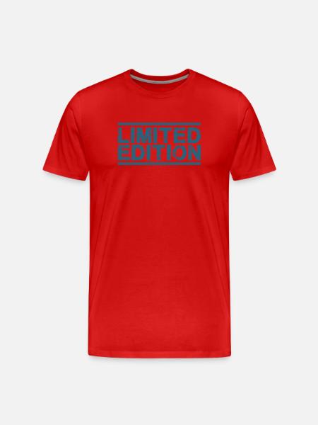 Édition limitée - T-shirt bio Premium Homme - rouge