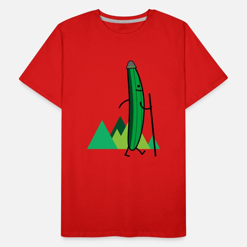 Concombre errant (b) T-shirt bio Premium Homme