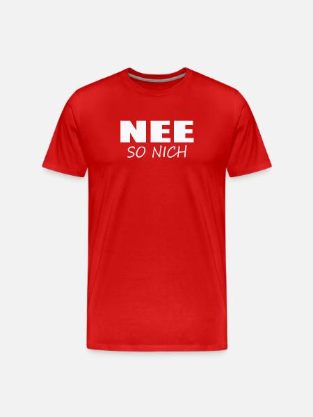 NON, PAS COMME ÇA - T-shirt bio Premium Homme - rouge