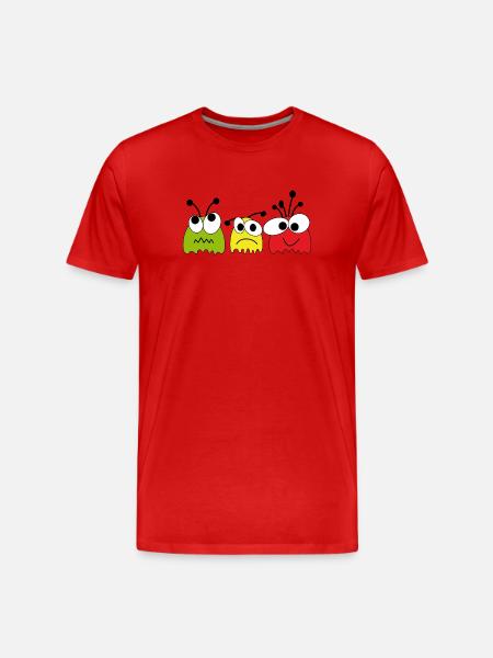 Viechlis - Men's Premium Organic T-Shirt - red