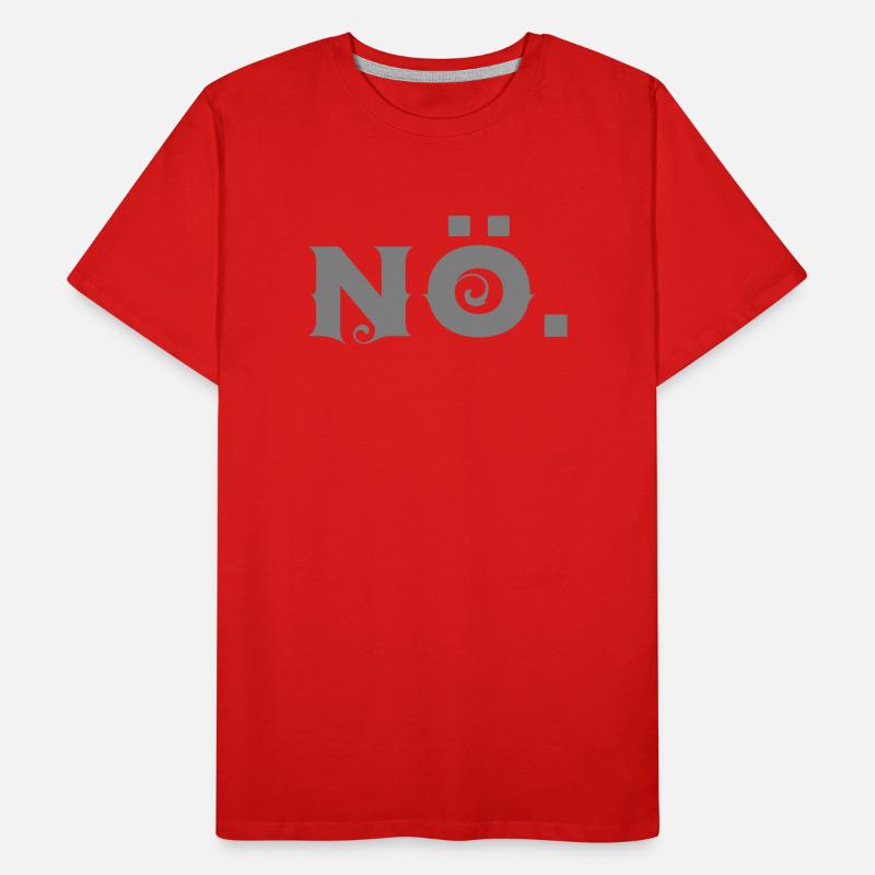 Nö Männer Premium Bio T-Shirt