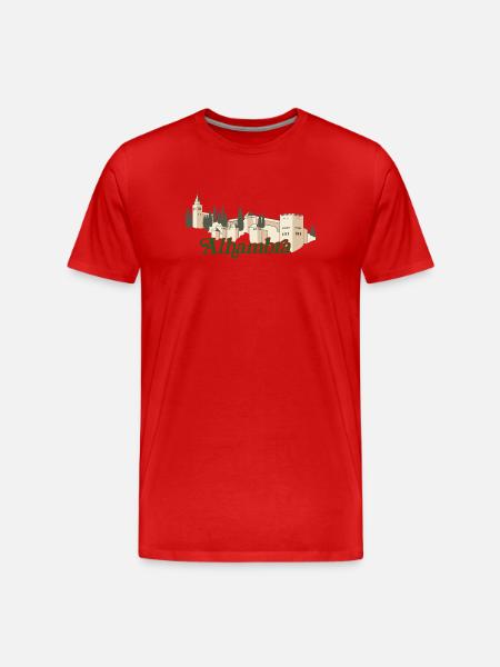 Alhambra - T-shirt bio Premium Homme - rouge