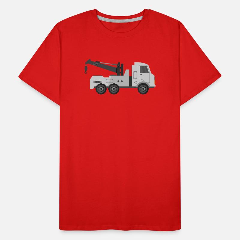 Abschleppwagen Männer Premium Bio T-Shirt