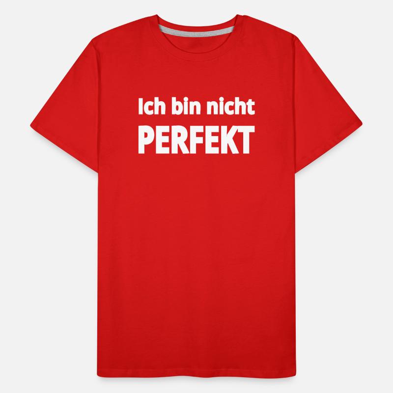 Perfekt Männer Premium Bio T-Shirt