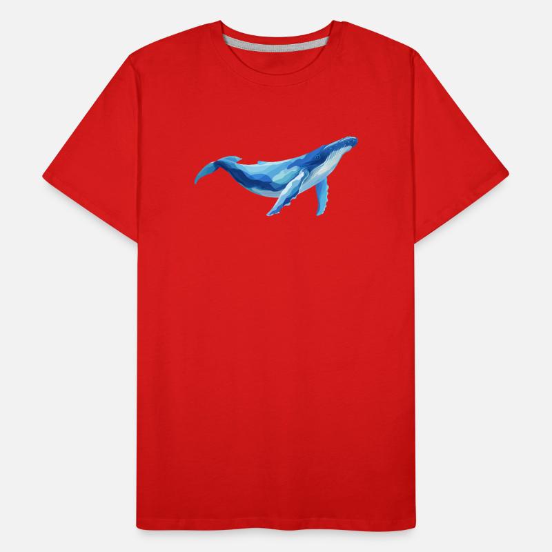 Wal Männer Premium Bio T-Shirt