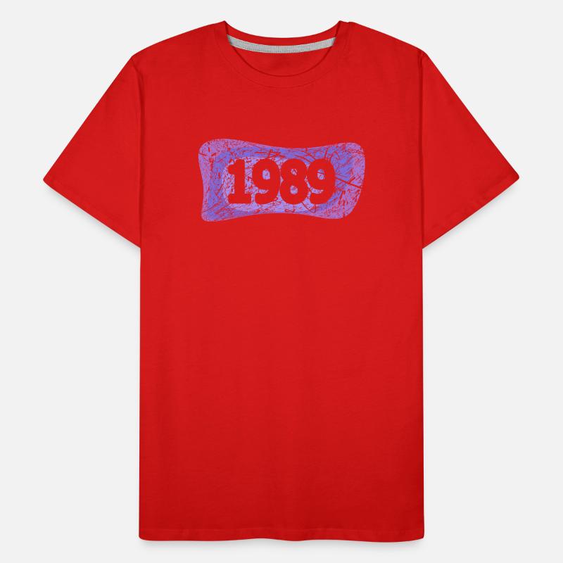 Réunion de classe 1989 T-shirt bio Premium Homme