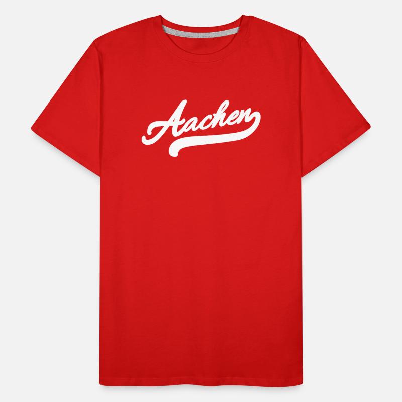 Aachen Retro Men's Premium Organic T-Shirt