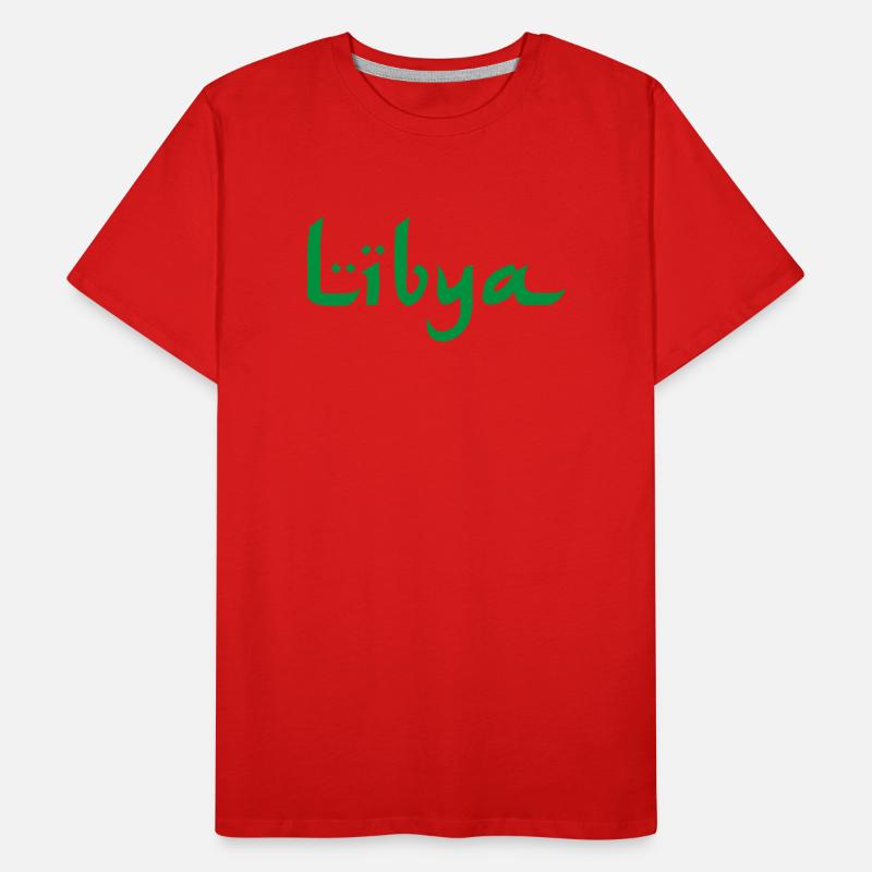 Libye Libyen T-shirt bio Premium Homme