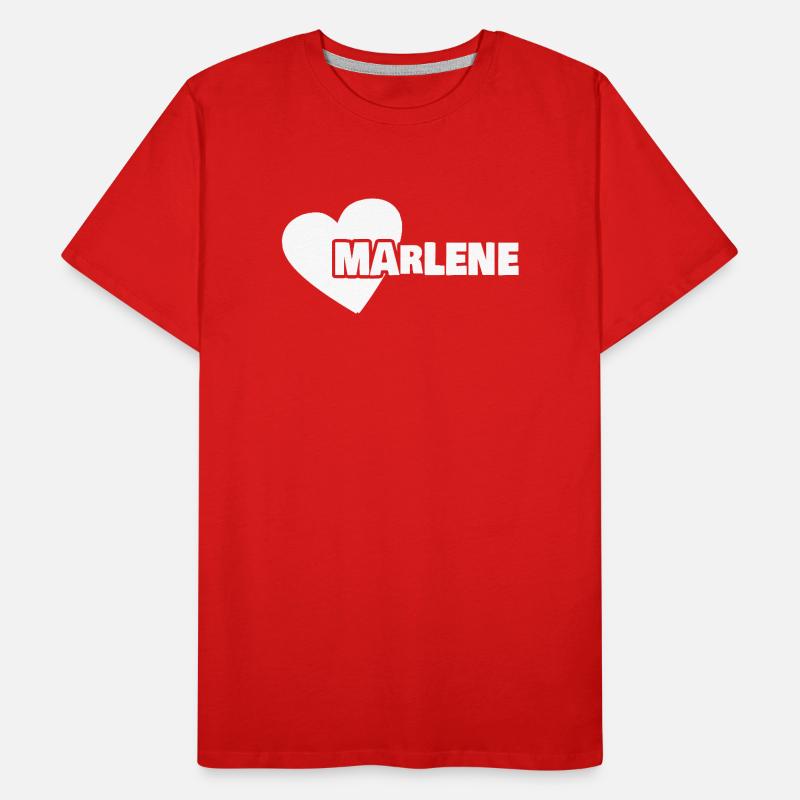 First name Marlene Men's Premium Organic T-Shirt