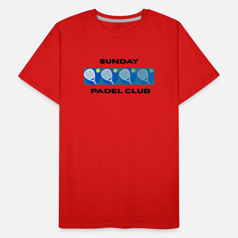 Club de Padel du dimanche T-shirt bio Premium Homme