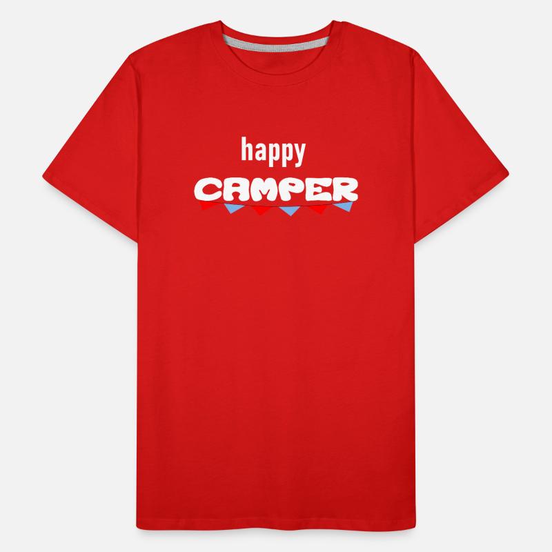 Happy Camper on the road Men's Premium Organic T-Shirt