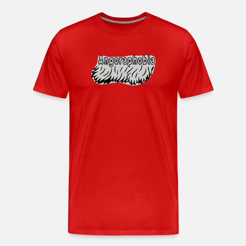 Angoraphobia - Men's Premium Organic T-Shirt - red