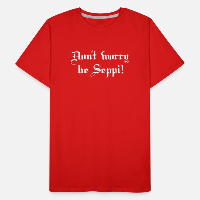 Sei ein Seppi Männer Premium Bio T-Shirt