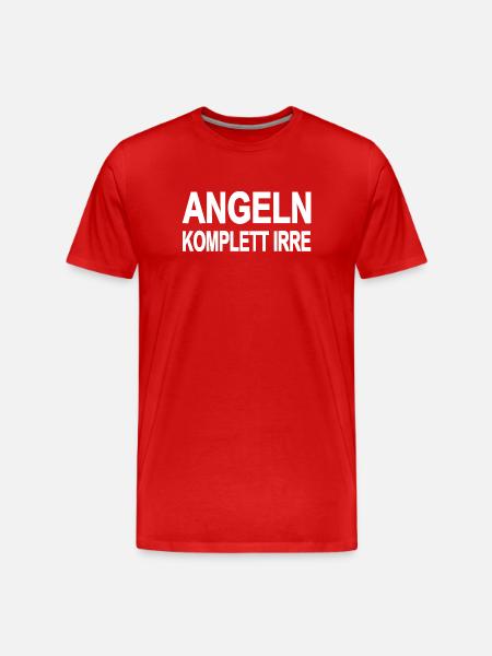 Angeln - Männer Premium Bio T-Shirt - Rot