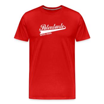 Godmother 2026, Godmother Pillow, Cup, Cap - Men's Premium Organic T-Shirt - red - Front - Damien (186cm)
