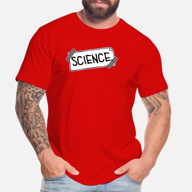 Science Science Statement Nerd Education Saying Men's Premium Organic T-Shirt