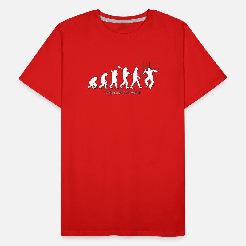 Evolution Männer Premium Bio T-Shirt